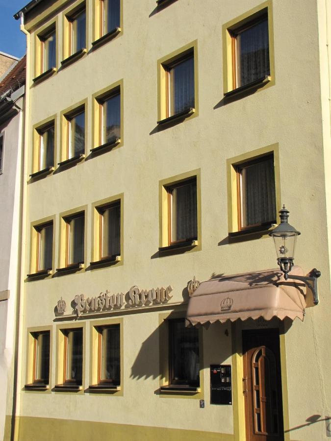 Pension Krone Freiberg Extérieur photo