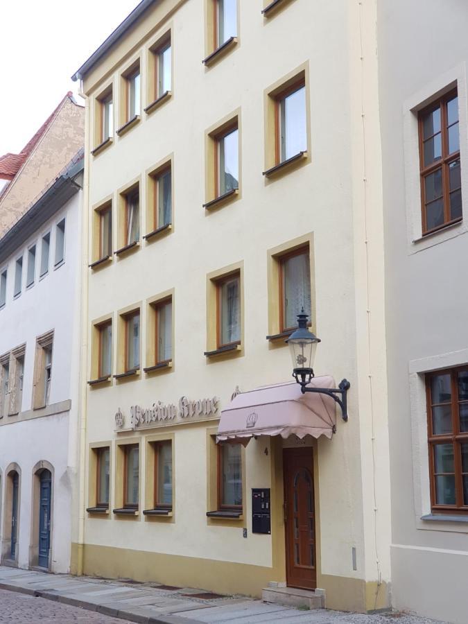 Pension Krone Freiberg Extérieur photo